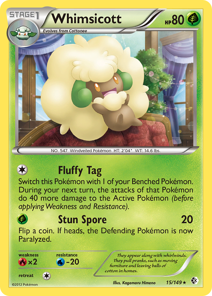Whimsicott (15/149) [Black & White: Boundaries Crossed] | Good Games Adelaide SA