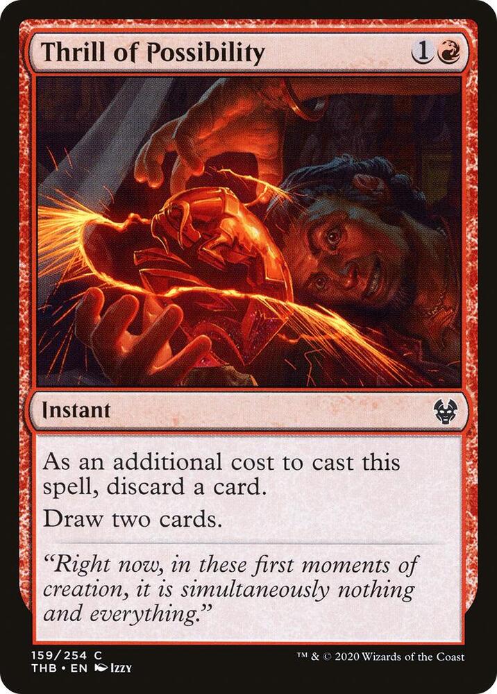 Thrill of Possibility 159 (Theros Beyond Death)  - Foil | Good Games Adelaide SA