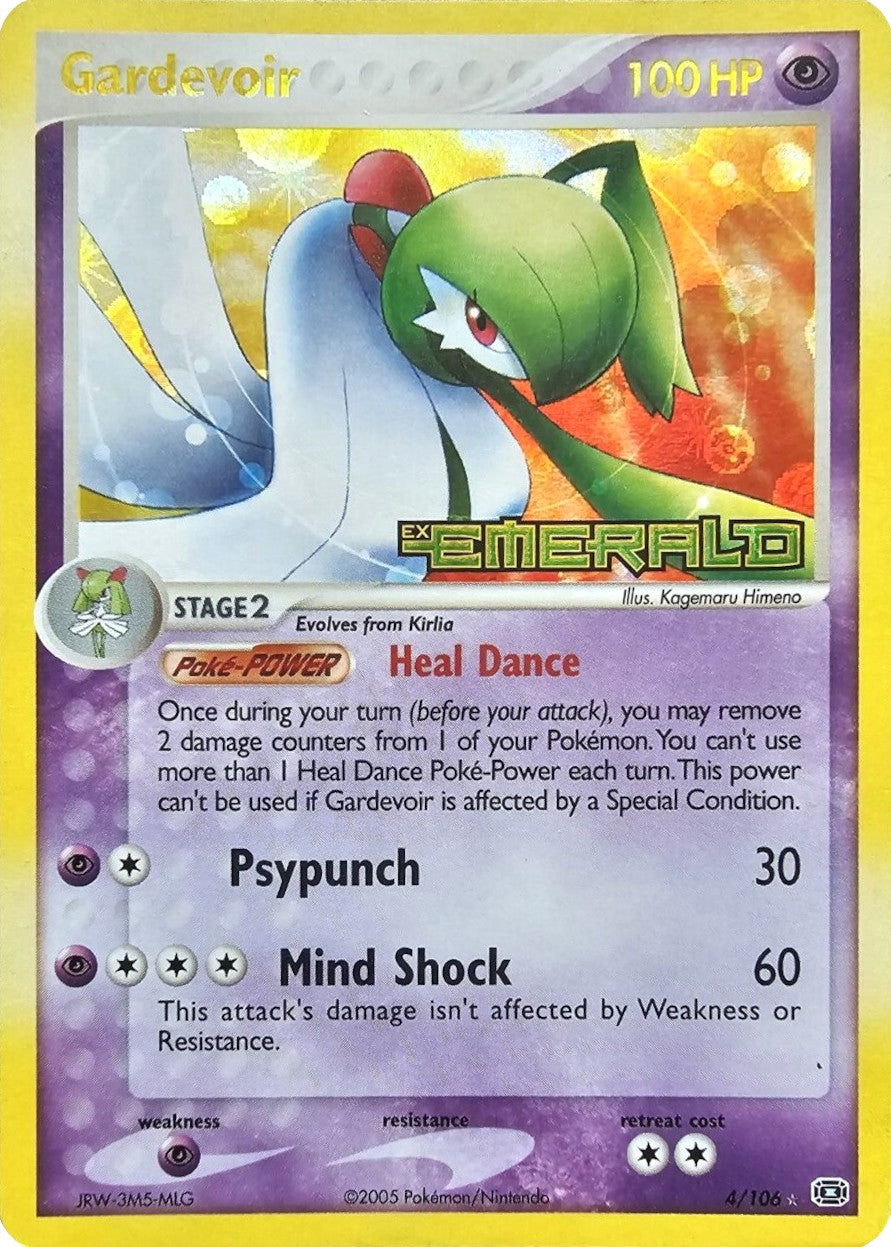 Gardevoir (4/106) (Stamped) [EX: Emerald] | Good Games Adelaide SA