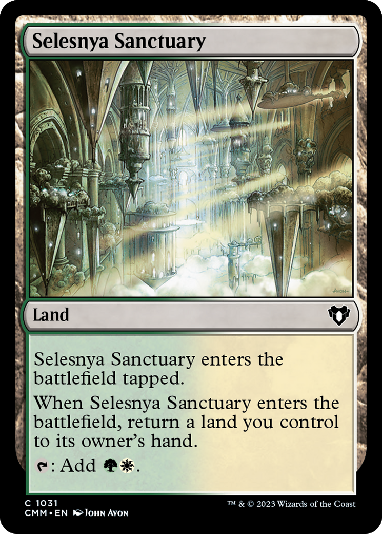 Selesnya Sanctuary [Commander Masters] | Good Games Adelaide SA