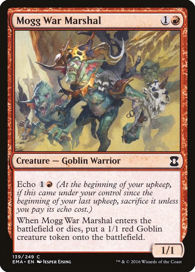 Mogg War Marshal 139 (Eternal Masters)  | Good Games Adelaide SA