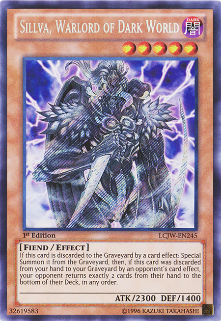 Sillva, Warlord of Dark World [LCJW-EN245] Secret Rare | Good Games Adelaide SA