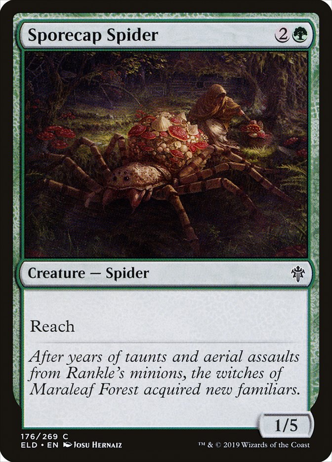 Sporecap Spider 176 (Throne of Eldraine)  | Good Games Adelaide SA