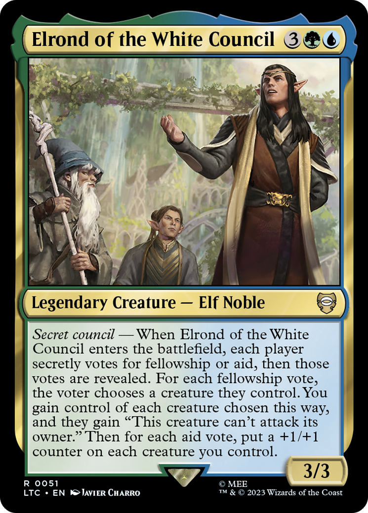 Elrond of the White Council [The Lord of the Rings: Tales of Middle-Earth Commander] | Good Games Adelaide SA