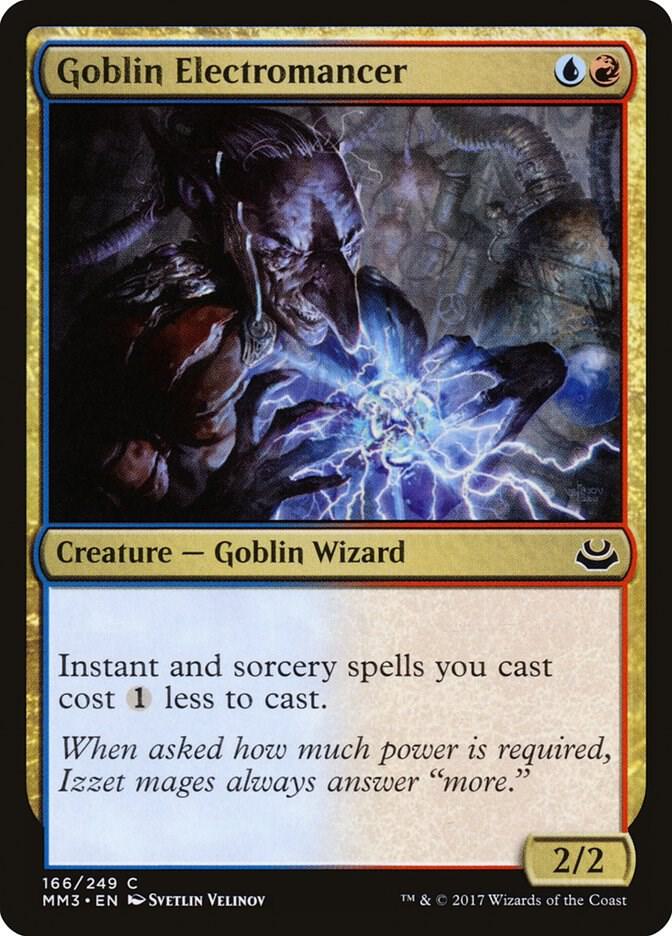 Goblin Electromancer 166 (Modern Masters 2017)  | Good Games Adelaide SA