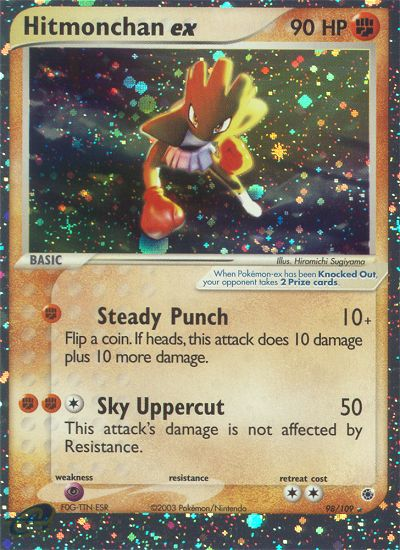Hitmonchan ex (98/109) [EX: Ruby & Sapphire] | Good Games Adelaide SA
