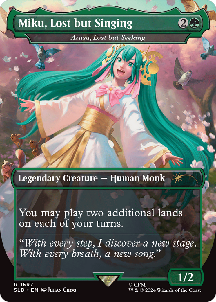 Miku, Lost but Singing - Azusa, Lost but Seeking [Secret Lair Drop Series] | Good Games Adelaide SA