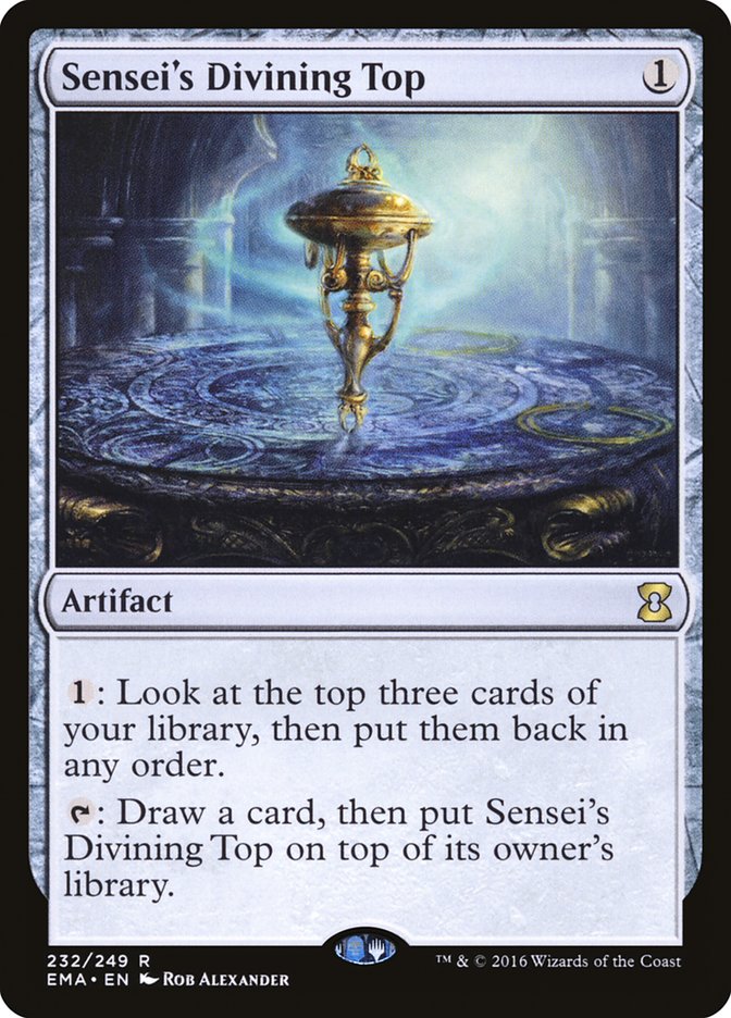 Sensei's Divining Top [Eternal Masters] | Good Games Adelaide SA