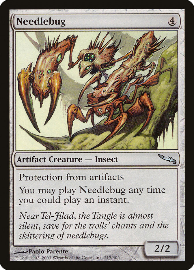 Needlebug 217 (Mirrodin)  - Foil | Good Games Adelaide SA