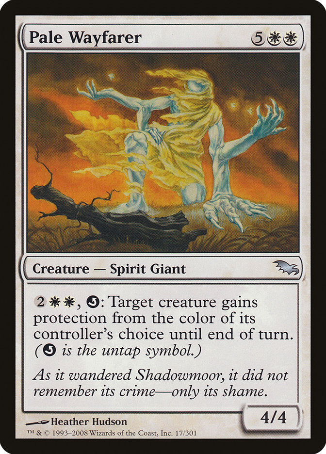 Pale Wayfarer [Shadowmoor] | Good Games Adelaide SA