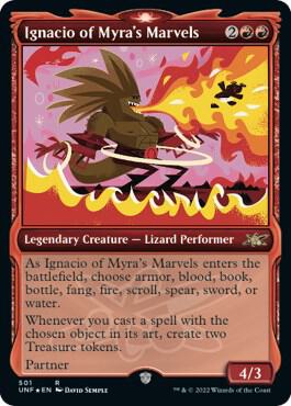 Ignacio of Myras Marvels Showcase Galaxy Foil 501 (Unfinity)  - Foil | Good Games Adelaide SA