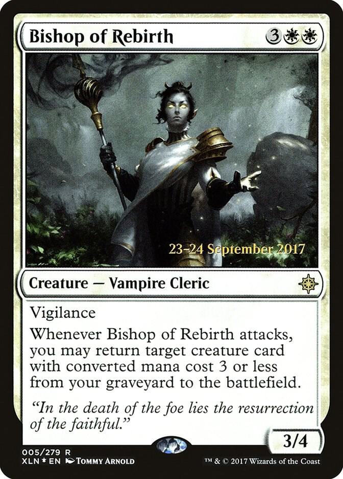 Bishop of Rebirth 5 (Prerelease Cards)  - Foil | Good Games Adelaide SA