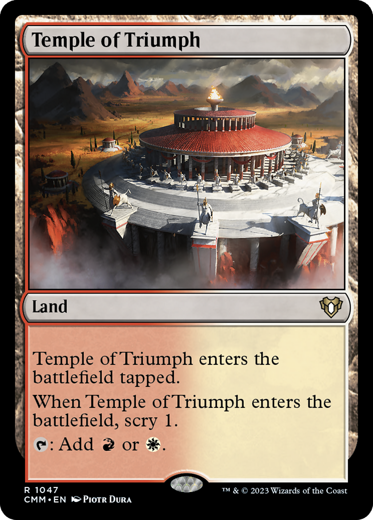 Temple of Triumph [Commander Masters] | Good Games Adelaide SA