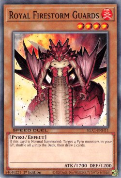 Royal Firestorm Guards [SGX1-ENH11] Common | Good Games Adelaide SA