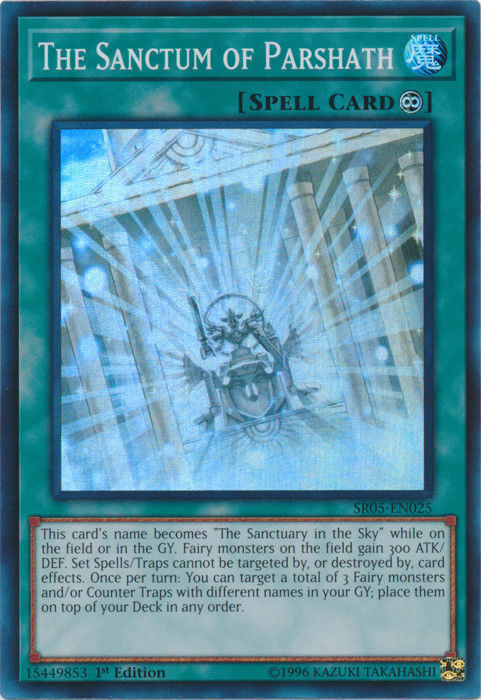 The Sanctum of Parshath [SR05-EN025] Super Rare | Good Games Adelaide SA