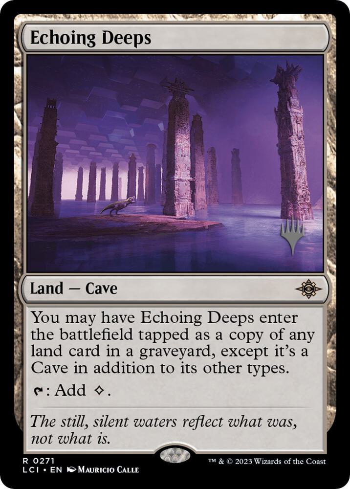 Echoing Deeps 271 (Promo Pack: The Lost Caverns of Ixalan)  - Foil | Good Games Adelaide SA