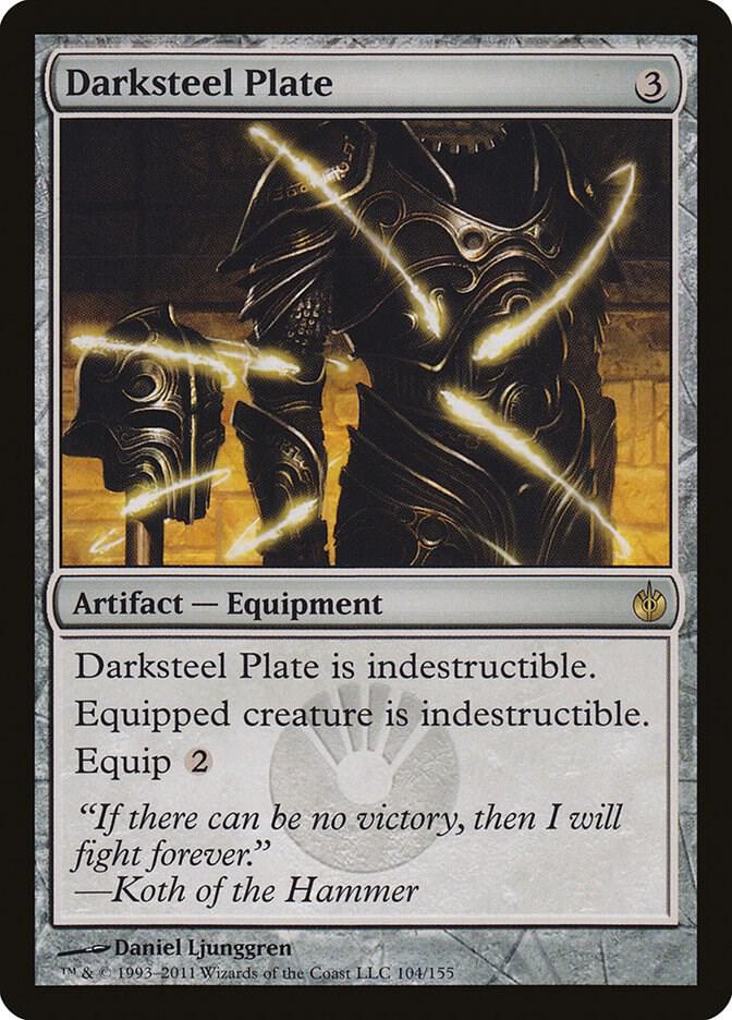 Darksteel Plate 104 (Mirrodin Besieged)  | Good Games Adelaide SA