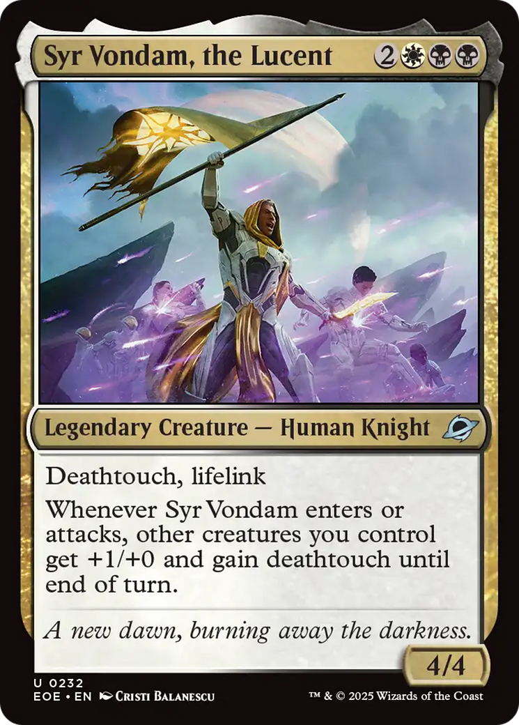 Syr Vondam, the Lucent [Edge of Eternities] | Good Games Adelaide SA