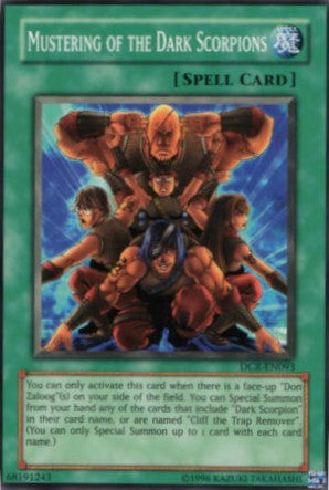 Mustering of the Dark Scorpions [DCR-EN093] Common | Good Games Adelaide SA