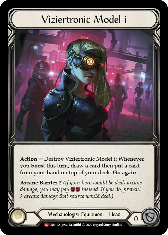 Viziertronic Model i [CRU102] 1st Edition Cold Foil | Good Games Adelaide SA