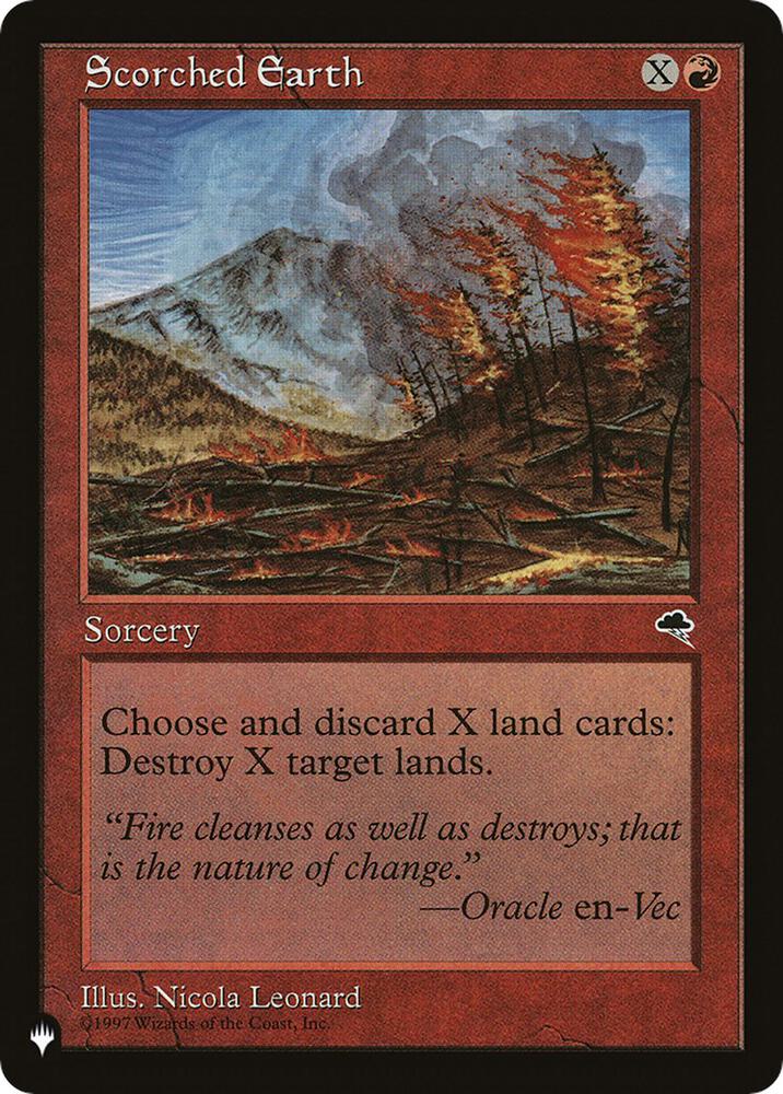 Scorched Earth  (The List Reprints)  | Good Games Adelaide SA