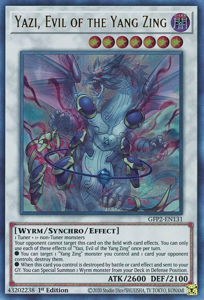 Yazi, Evil of the Yang Zing [GFP2-EN131] Ultra Rare | Good Games Adelaide SA
