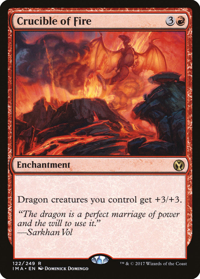 Crucible of Fire 122 (Iconic Masters)  - Foil | Good Games Adelaide SA