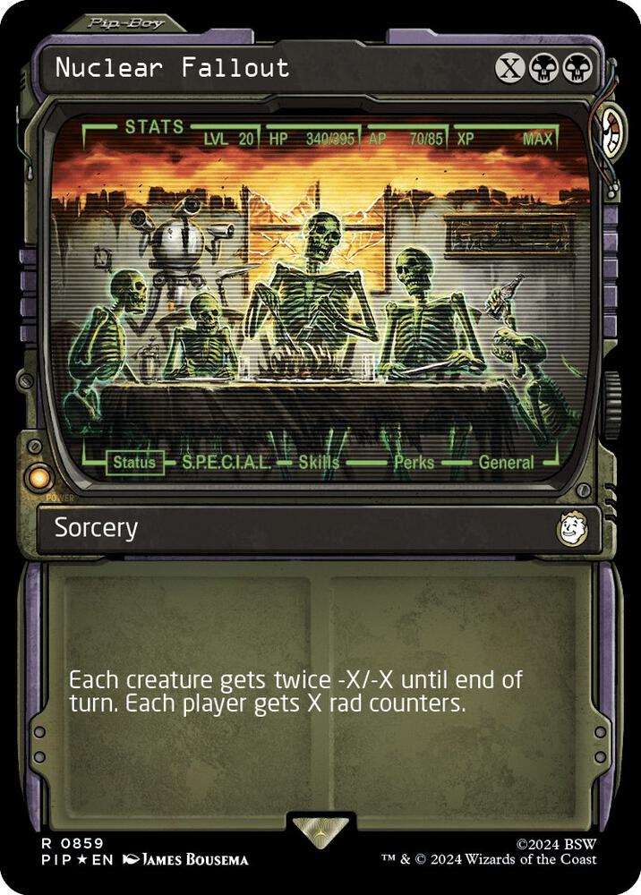 Nuclear Fallout 859 (Universes Beyond: Fallout)  - Foil | Good Games Adelaide SA