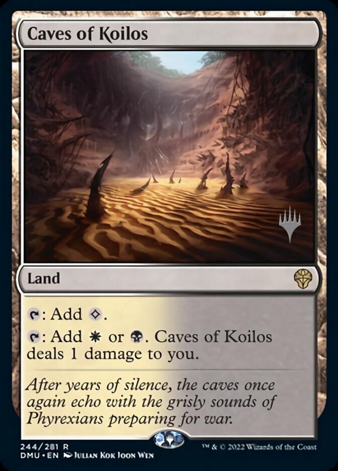 Caves of Koilos (Promo Pack) [Dominaria United Promos] | Good Games Adelaide SA