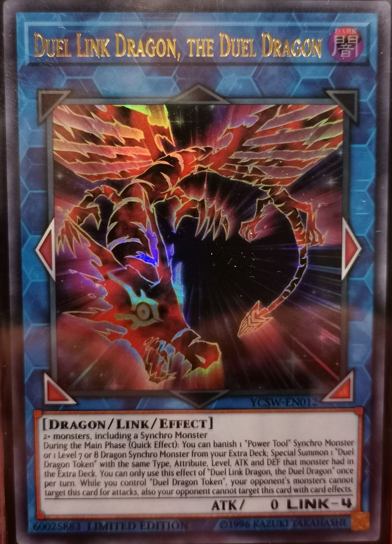 Duel Link Dragon, the Duel Dragon [YCSW-EN012] Ultra Rare | Good Games Adelaide SA