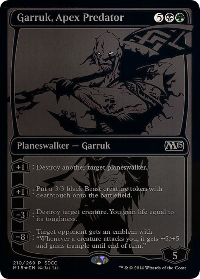 Garruk Apex Predator SDCC 2014 Exclusive 210 (Media Promos)  - Foil | Good Games Adelaide SA