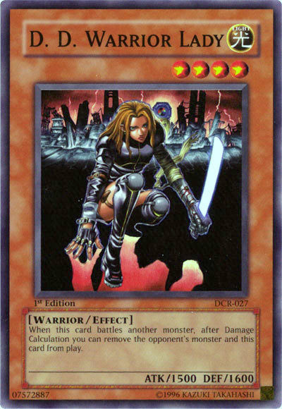 D.D. Warrior Lady [DCR-027] Super Rare | Good Games Adelaide SA