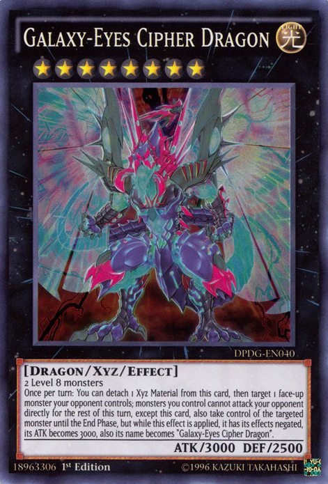 Galaxy-Eyes Cipher Dragon [DPDG-EN040] Super Rare | Good Games Adelaide SA