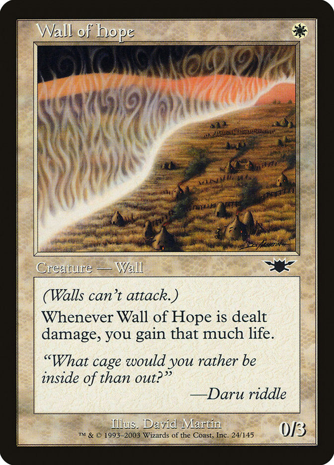 Wall of Hope 24 (Legions)  | Good Games Adelaide SA