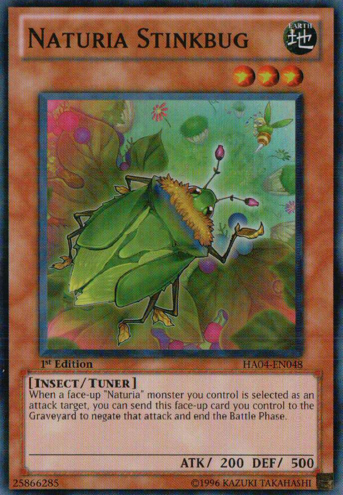 Naturia Stinkbug [HA04-EN048] Super Rare | Good Games Adelaide SA