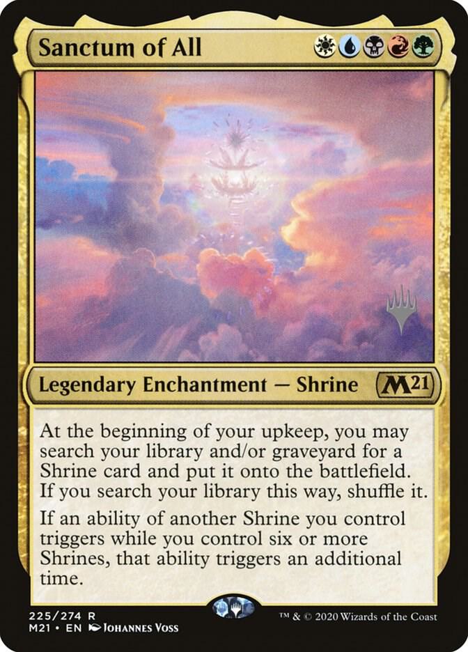 Sanctum of All 225 (Promo Pack: Core Set 2021)  - Foil | Good Games Adelaide SA