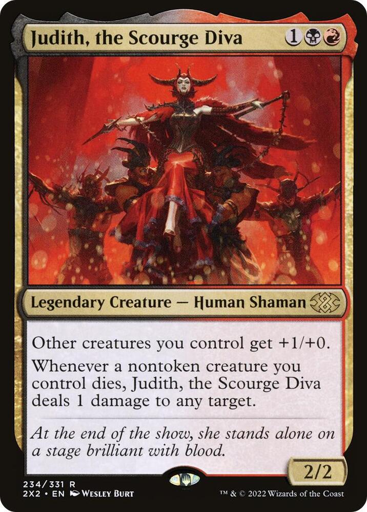 Judith the Scourge Diva 234 (Double Masters 2022)  - Foil | Good Games Adelaide SA