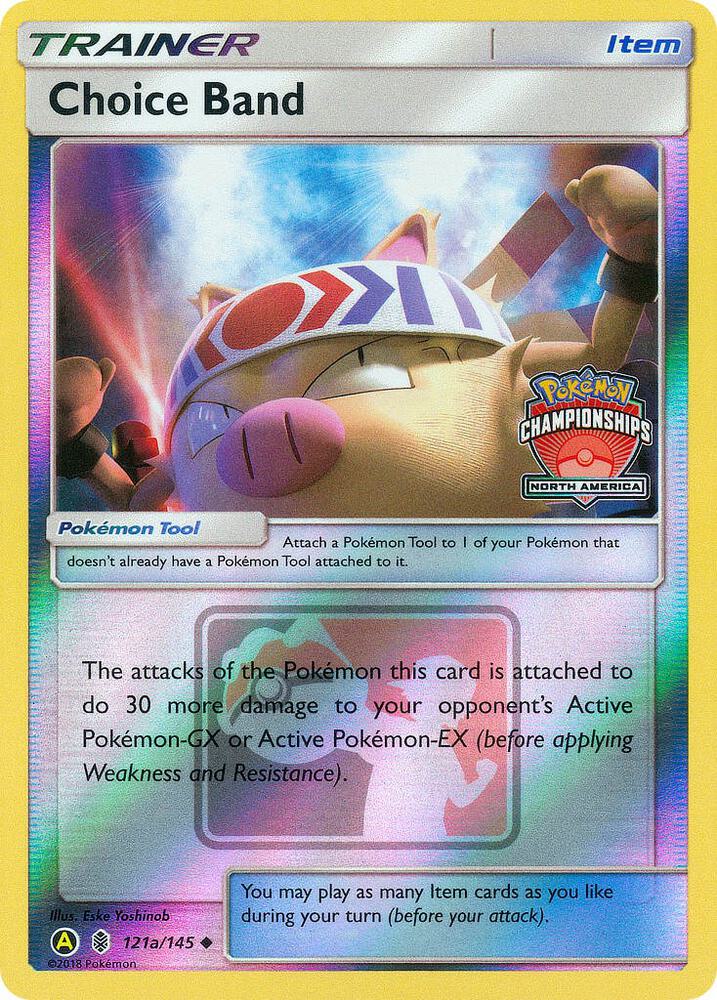 Choice Band 121a 145 North America Championships 121a/145 (League & Championship Cards)  - Reverse Holofoil | Good Games Adelaide SA