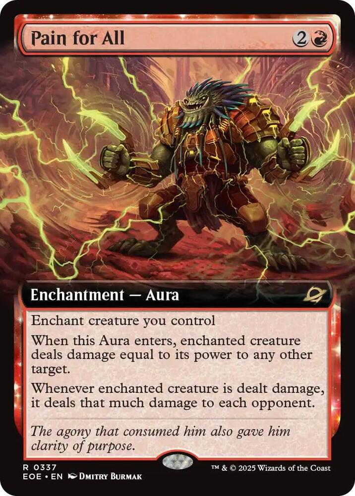 Pain for All Extended Art 337 (Edge of Eternities)  | Good Games Adelaide SA