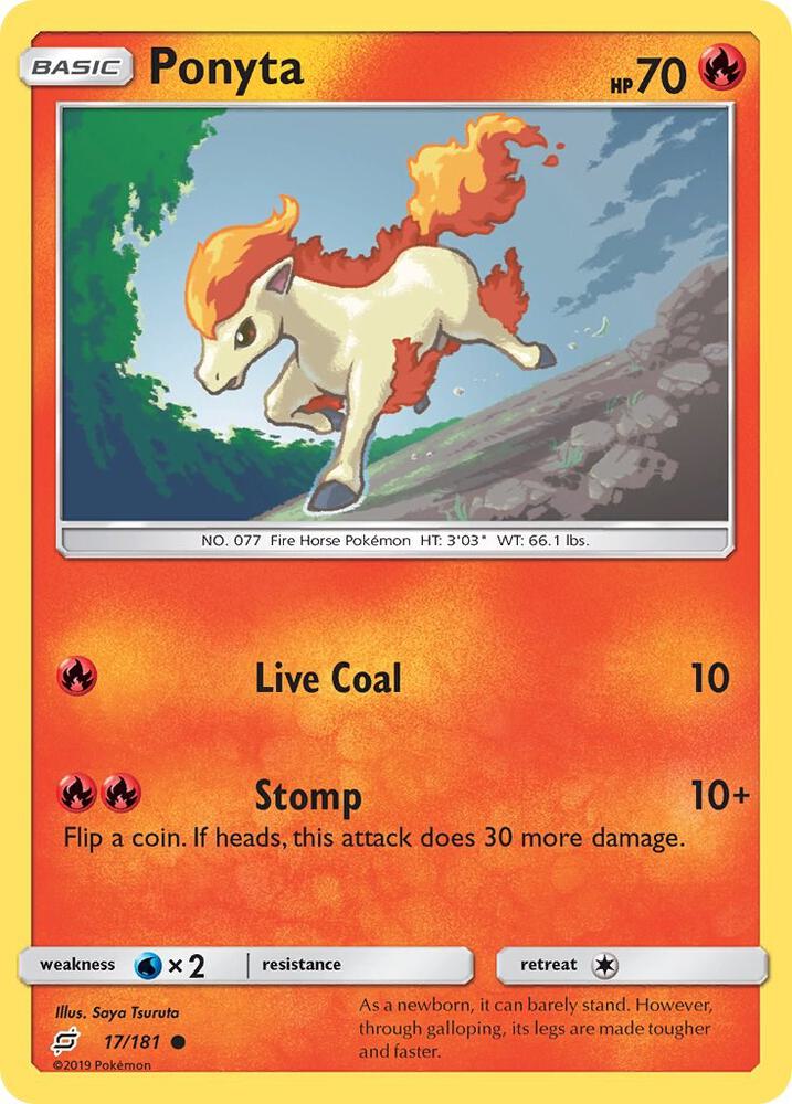 Ponyta 17/181 (SM - Team Up)  | Good Games Adelaide SA