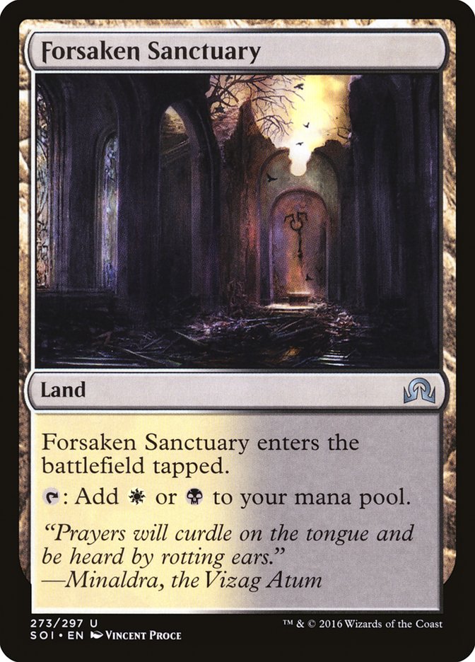 Forsaken Sanctuary [Shadows over Innistrad] | Good Games Adelaide SA