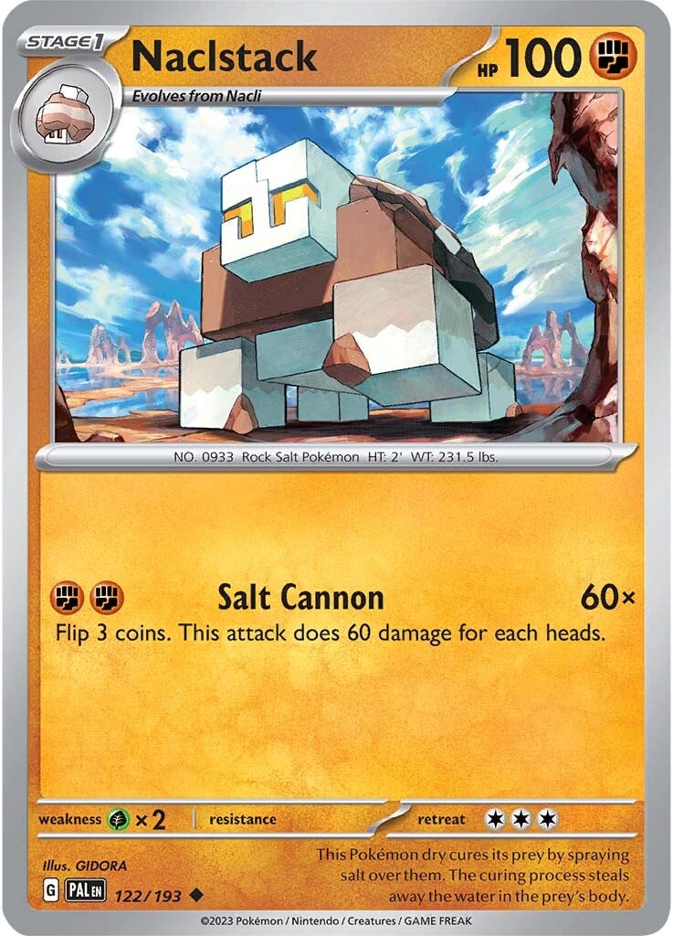 Naclstack (122/193) [Scarlet & Violet: Paldea Evolved] | Good Games Adelaide SA