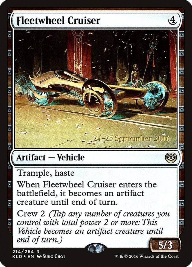 Fleetwheel Cruiser 214 (Prerelease Cards)  - Foil | Good Games Adelaide SA