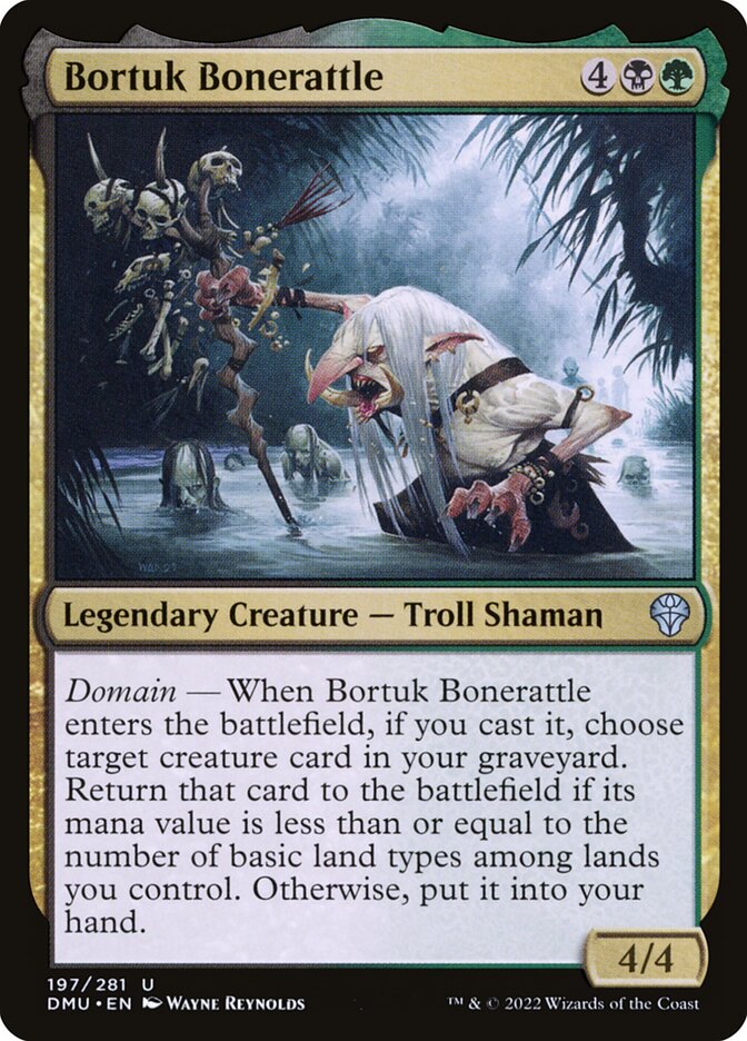 Bortuk Bonerattle 197 (Dominaria United)  - Foil | Good Games Adelaide SA