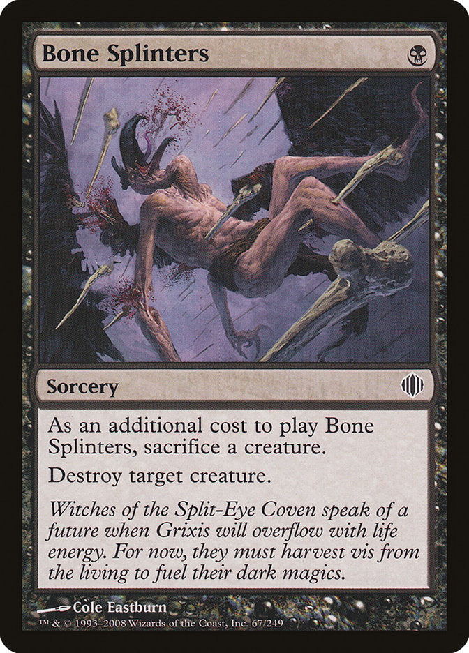 Bone Splinters [Shards of Alara] | Good Games Adelaide SA