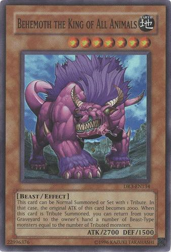 Behemoth the King of All Animals [DR3-EN134] Super Rare | Good Games Adelaide SA