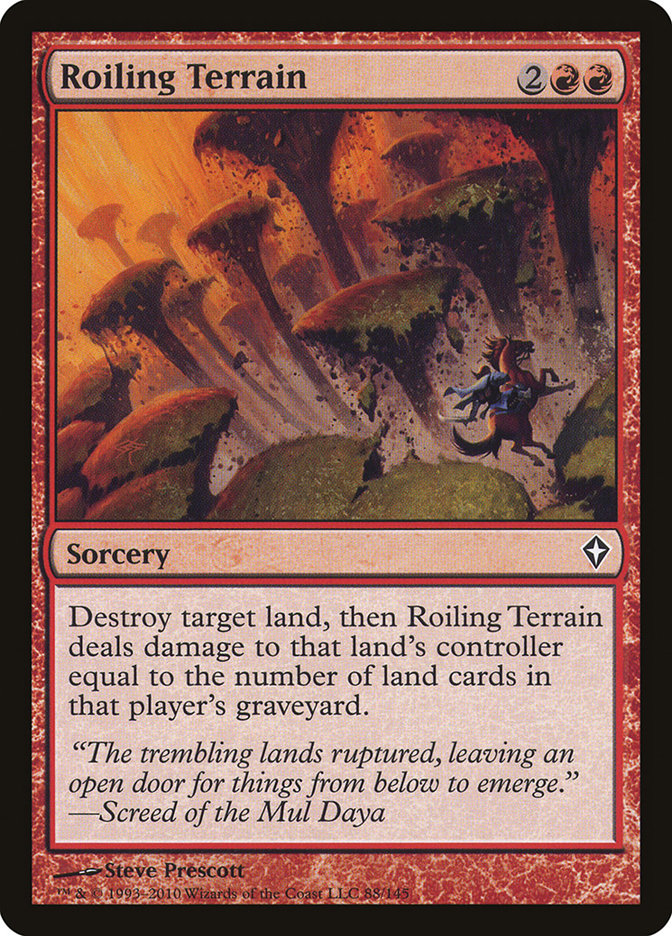 Roiling Terrain 88 (Worldwake)  | Good Games Adelaide SA