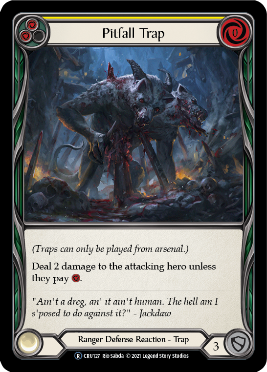 Pitfall Trap [U-CRU127] Unlimited Normal | Good Games Adelaide SA