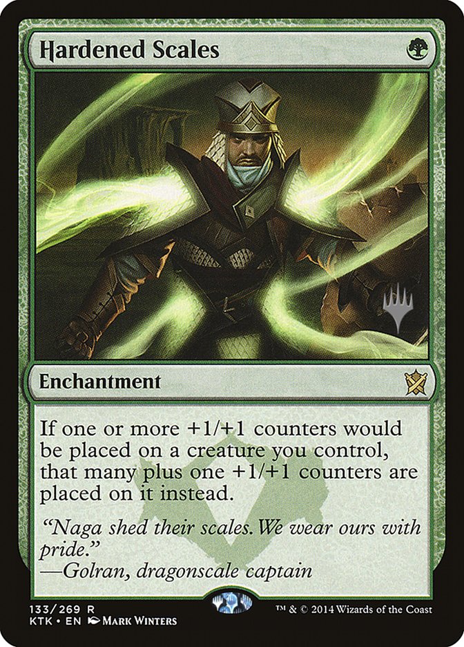 Hardened Scales [Khans of Tarkir Promos] | Good Games Adelaide SA