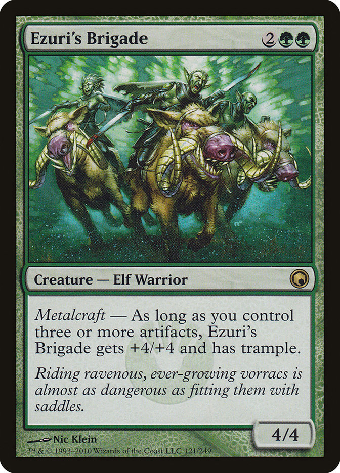 Ezuri's Brigade 121 (Scars of Mirrodin)  | Good Games Adelaide SA